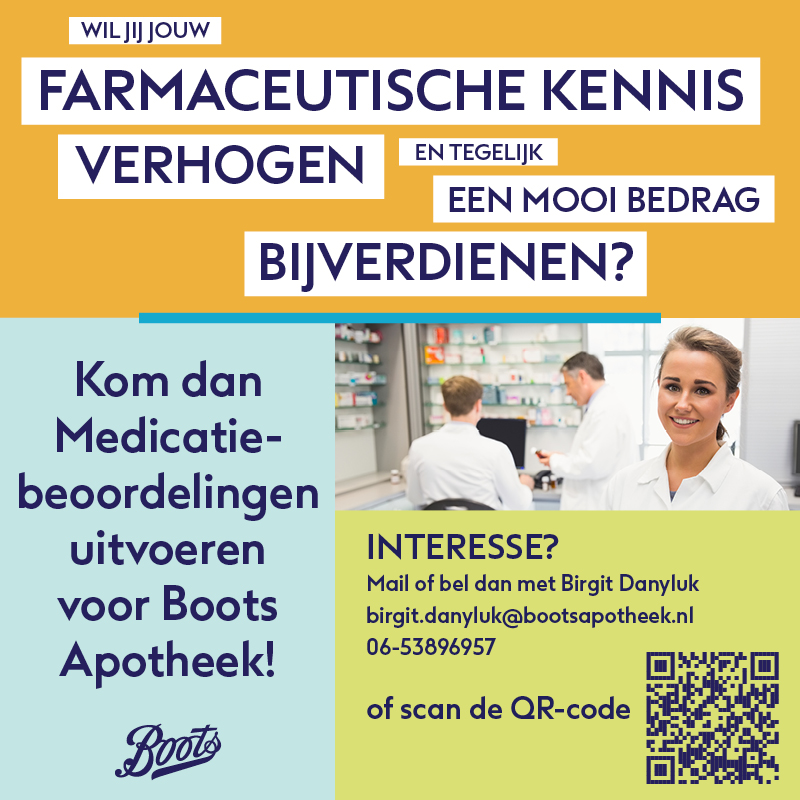 Boots apotheek - bijbaan