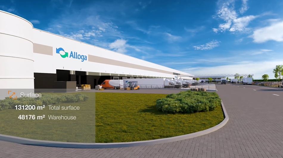 Concept nieuwbouw Alliance Healthcare en Alloga